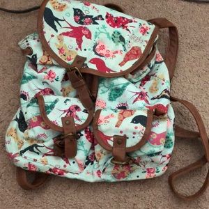 Small decorative backpack